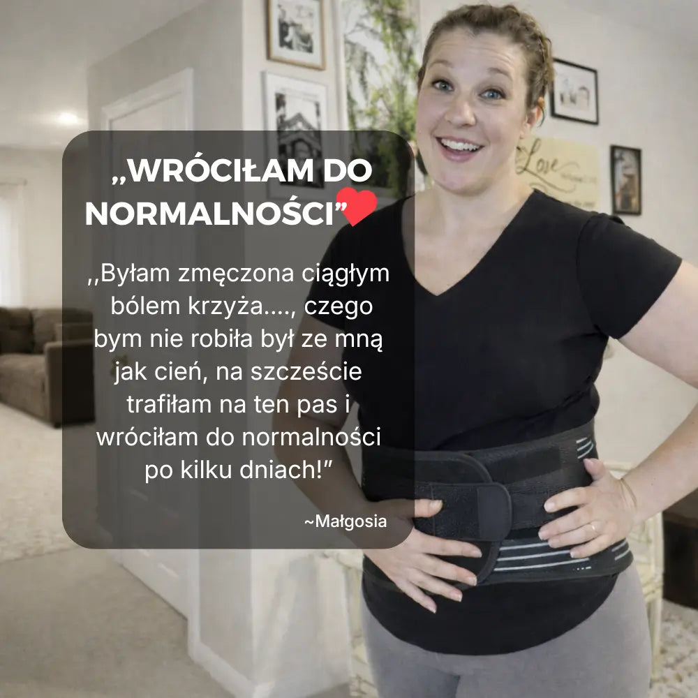 Relivo Balance™ | Stabilizujący pas ledźwiowy