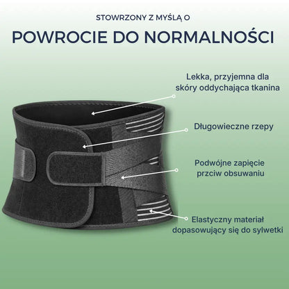Relivo Balance™ | Stabilizujący pas ledźwiowy
